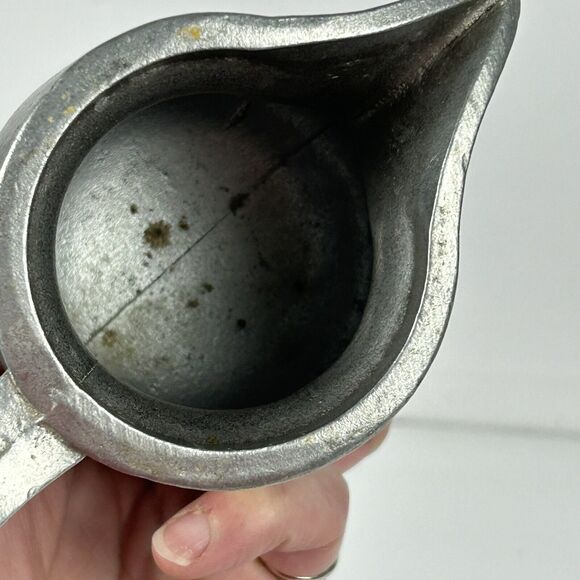 Vintage SMC Sexton Semetale Pewter Cream & Sugar MCM Colonial - Picture 15 of 16